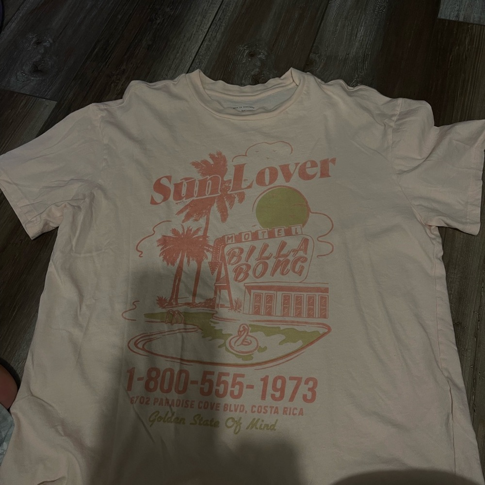 Billabong Sun Lover Tee - Light Pink